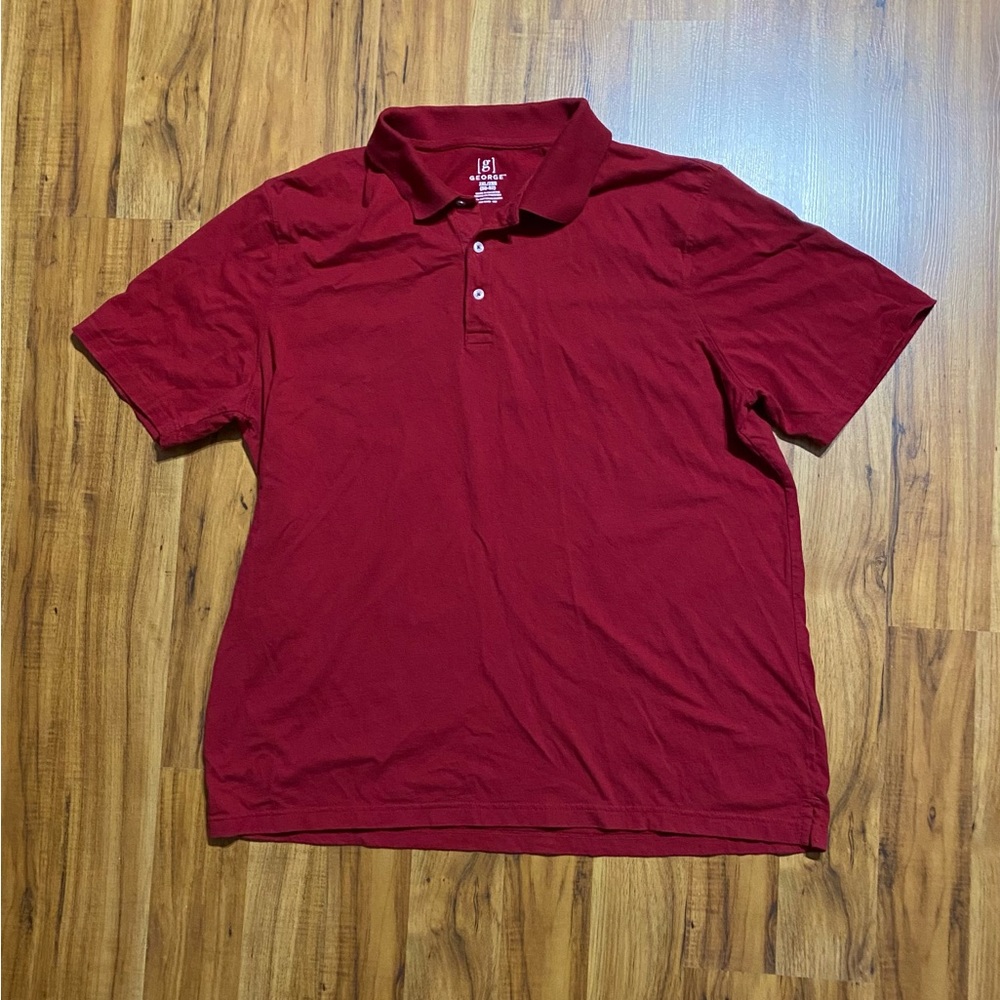 George Men’s Short Sleeve Polo Shirt Size 2XL (50-52)